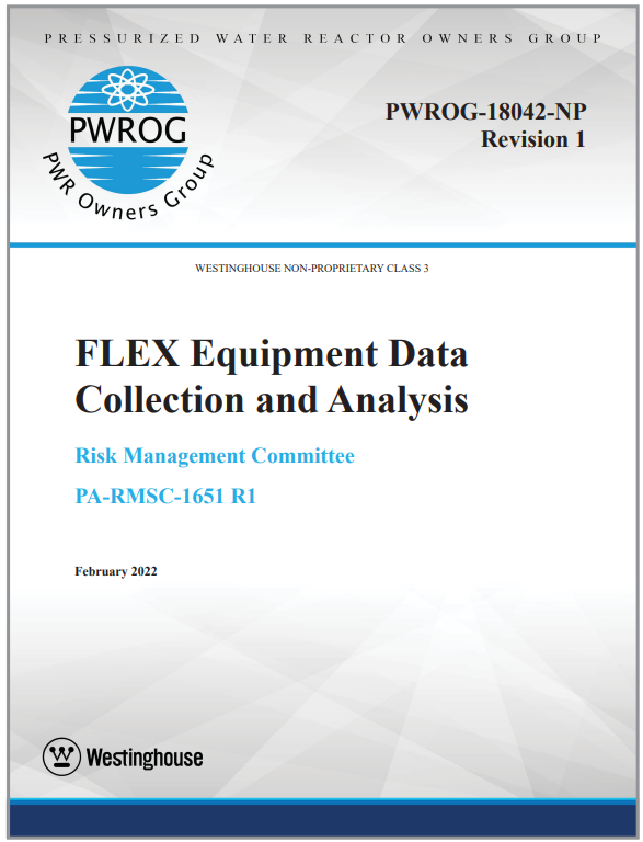 FLEX Equipment Data Collection and Analysis
