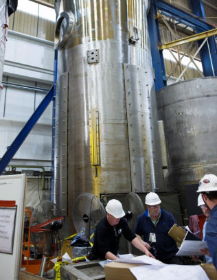 Manufacturability review conducted at a Reactor Vessel Internals (RVI) Core Barrel