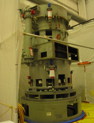 Westinghouse reactor coolant pump motor after final performance test