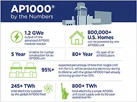 AP1000 By the Numbers